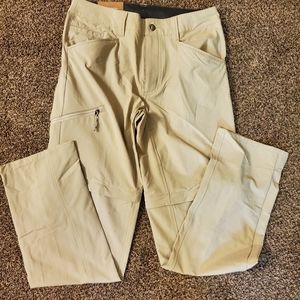 BNWT Men's Convertible Quandry Pants